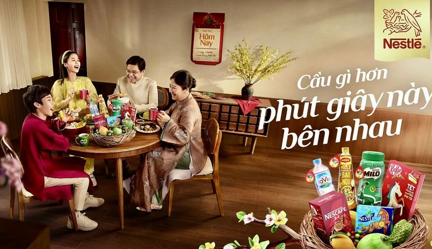 Nestlé Việt Nam lan tỏa thông điệp "Trân quý từng khoảnh khắc sum vầy" Tết 2026