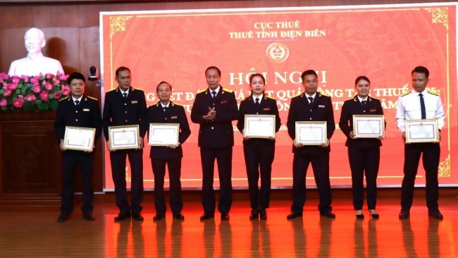Thuế tỉnh Điện Biên thu ngân sách năm 2025 vượt 56% dự toán