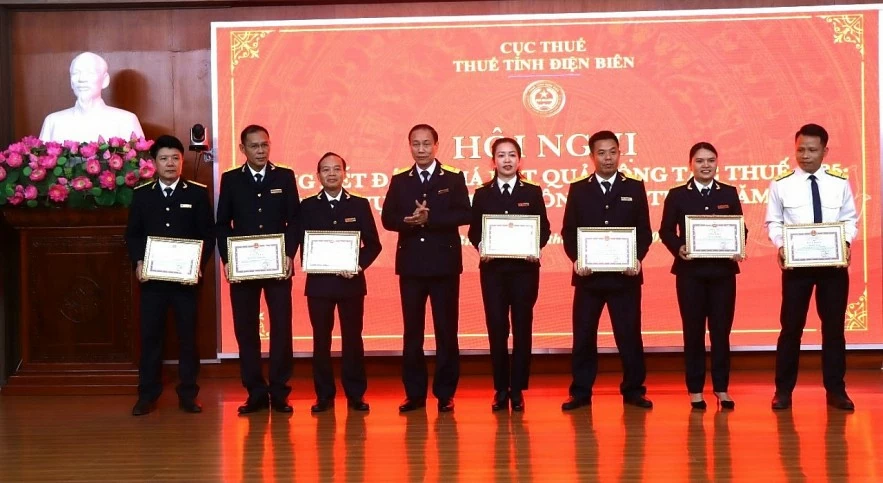 Thuế tỉnh Điện Biên thu ngân sách năm 2025 vượt 56% dự toán Thuế tỉnh Điện Biên thu ngân sách năm 2025 vượt 56% dự toán