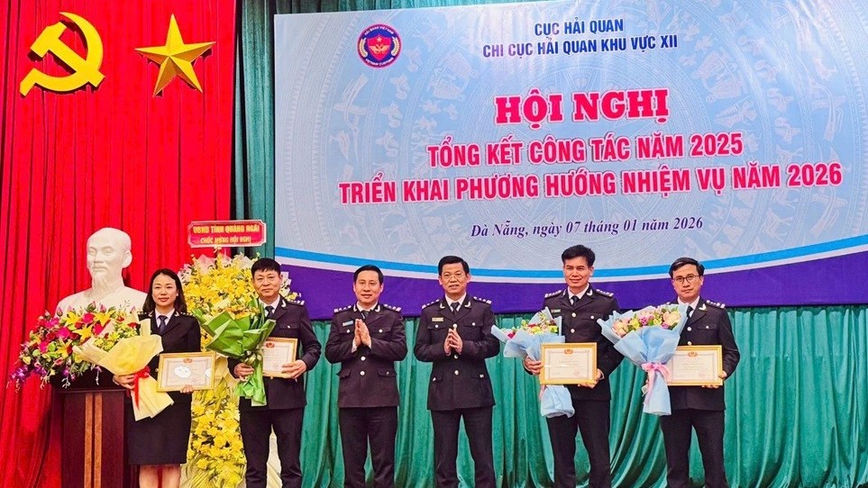 Năm 2026, Chi cục Hải quan khu vực XII phấn đấu thu ngân sách nhà nước đạt 18.100 tỷ đồng