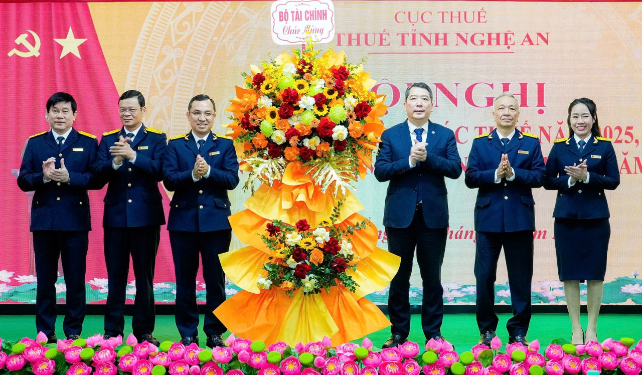 Thuế tỉnh Nghệ An phấn đấu vượt dự toán thu để đóng góp vào tăng trưởng kinh tế của tỉnh