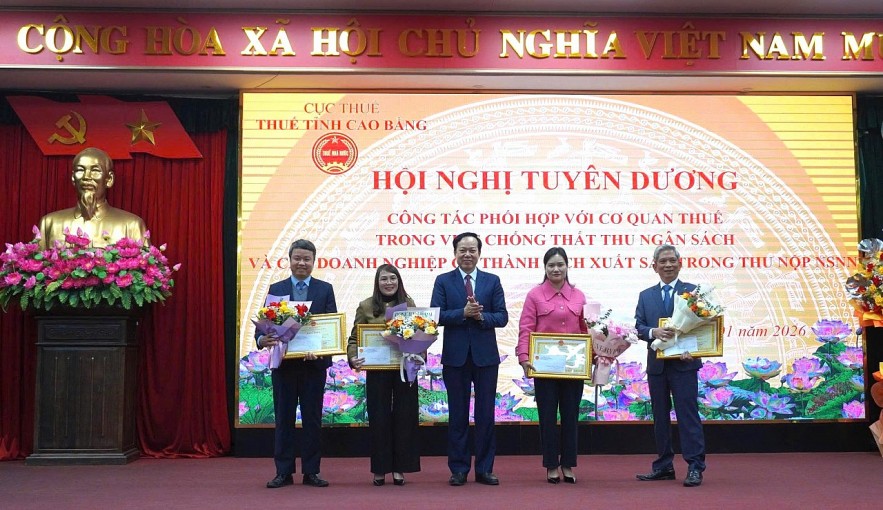 Thuế tỉnh Cao Bằng thu nội địa “bứt phá”, vượt cao so với dự toán Thuế tỉnh Cao Bằng thu nội địa “bứt phá”, vượt cao so với dự toán