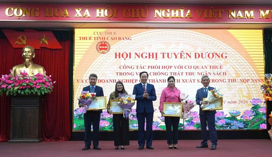 Thuế tỉnh Cao Bằng thu nội địa “bứt phá”, vượt cao so với dự toán
