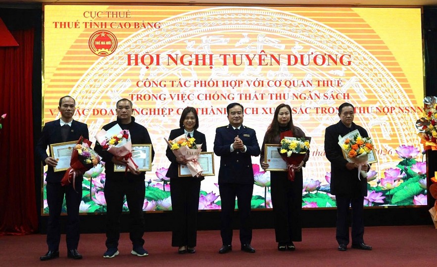 Thuế tỉnh Cao Bằng thu nội địa “bứt phá”, vượt cao so với dự toán Thuế tỉnh Cao Bằng thu nội địa “bứt phá”, vượt cao so với dự toán