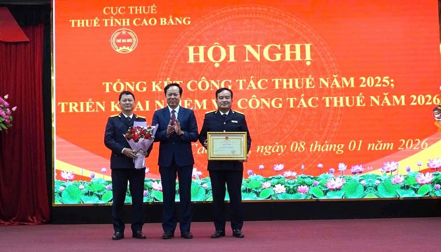 Thuế tỉnh Cao Bằng thu nội địa “bứt phá”, vượt cao so với dự toán Thuế tỉnh Cao Bằng thu nội địa “bứt phá”, vượt cao so với dự toán