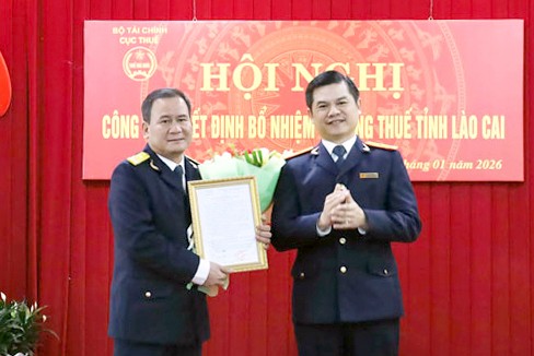 Ông Nguyễn Hữu Trường được bổ nhiệm giữ chức Trưởng Thuế tỉnh Lào Cai Ông Nguyễn Hữu Trường được bổ nhiệm giữ chức Trưởng Thuế tỉnh Lào Cai