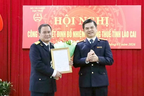 Ông Nguyễn Hữu Trường được bổ nhiệm giữ chức Trưởng Thuế tỉnh Lào Cai Ông Nguyễn Hữu Trường được bổ nhiệm giữ chức Trưởng Thuế tỉnh Lào Cai
