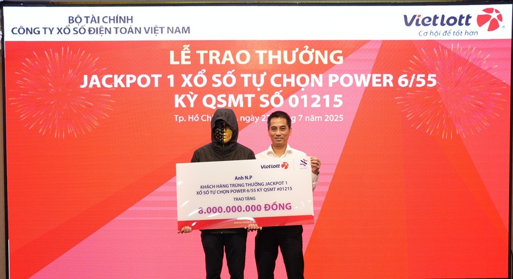 Hơn 32 triệu lượt trúng thưởng trong năm 2025, Vietlott trả thưởng hơn 5.342 tỷ đồng đến người chơi trên toàn quốc Hơn 32 triệu lượt trúng thưởng trong năm 2025, Vietlott trả thưởng hơn 5.342 tỷ đồng đến người chơi trên toàn quốc
