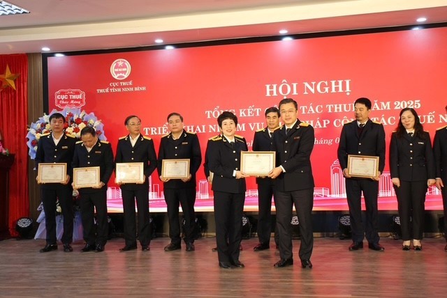 Thuế tỉnh Ninh Bình lọt top 7 địa phương có số thu ngân sách cao nhất cả nước