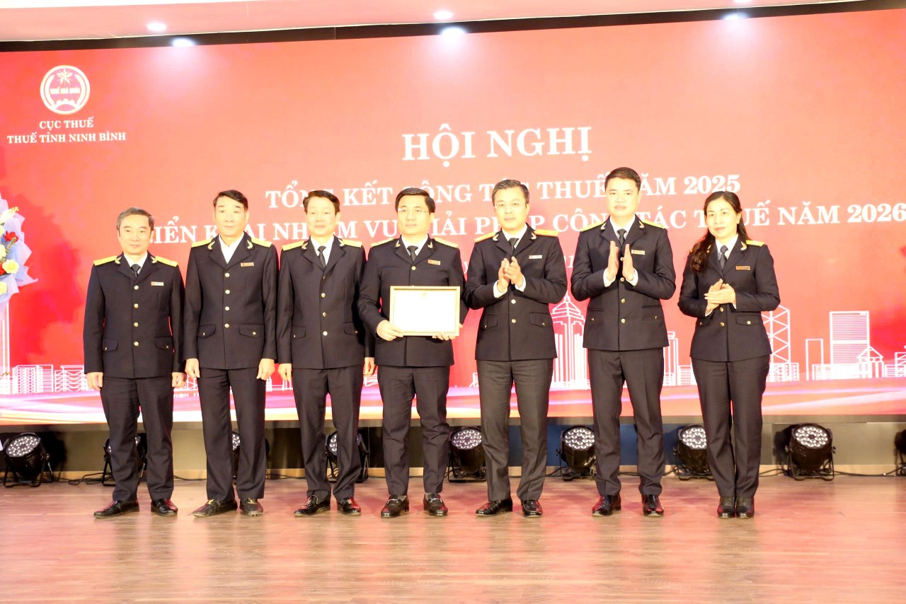 Thuế tỉnh Ninh Bình lọt top 7 địa phương có số thu ngân sách cao nhất cả nước