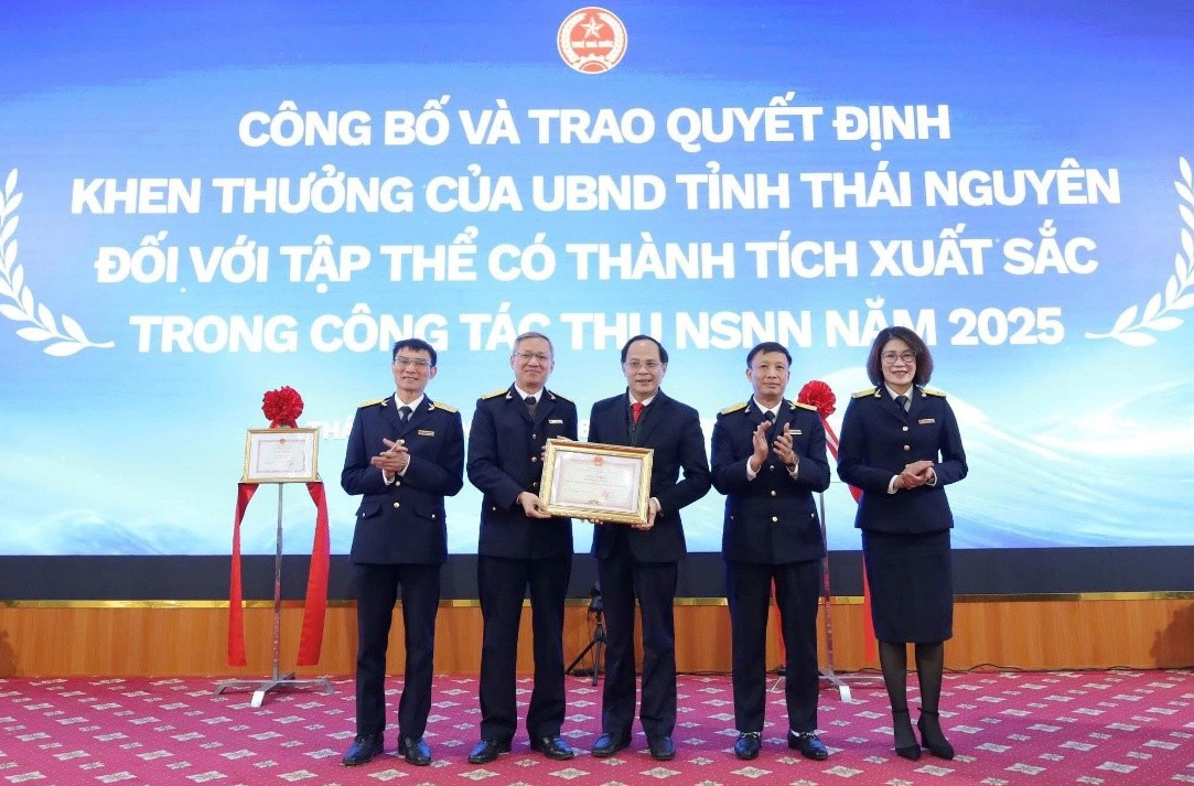 Thuế tỉnh Thái Nguyên lập “cột mốc mới” trong thu ngân sách nhà nước