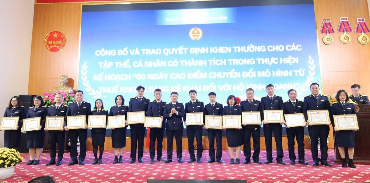 Thuế tỉnh Thái Nguyên lập “cột mốc mới” trong thu ngân sách nhà nước