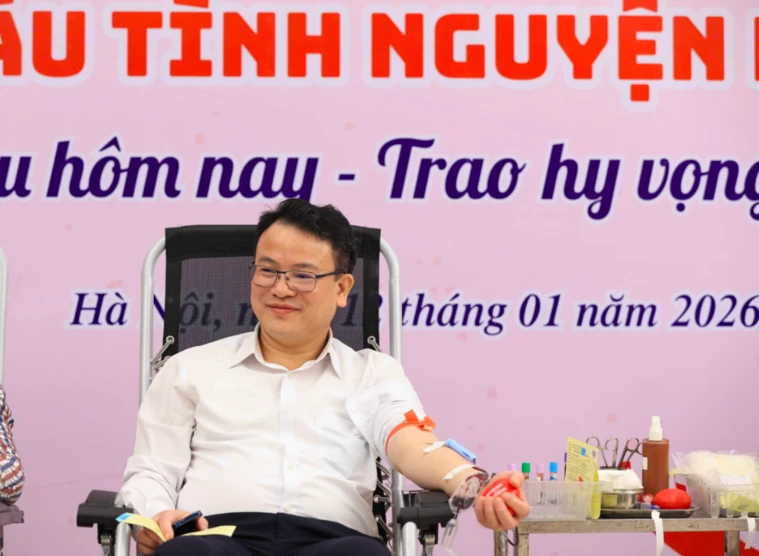 Tuổi trẻ ngành Tài chính chung tay hiến máu vì cộng đồng năm 2026 Tuổi trẻ ngành Tài chính chung tay hiến máu vì cộng đồng năm 2026