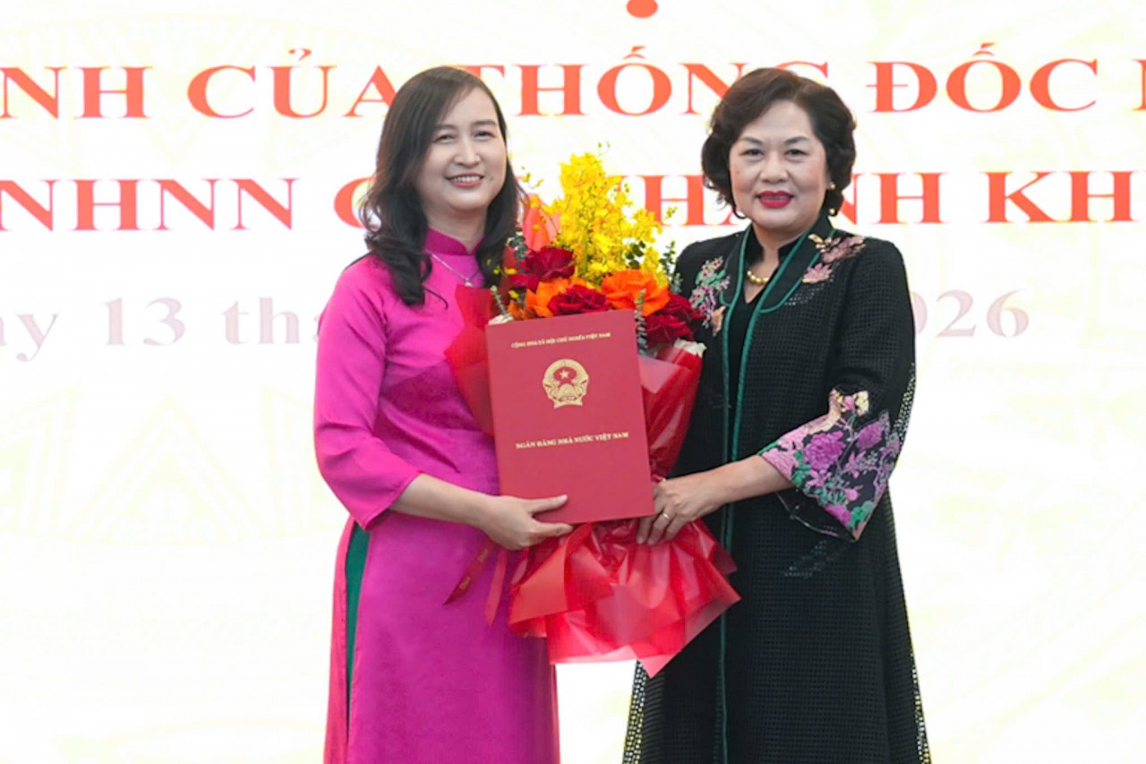 Bà Nguyễn Thị Dung được bổ nhiệm làm Giám đốc Ngân hàng Nhà nước chi nhánh Khu vực 6