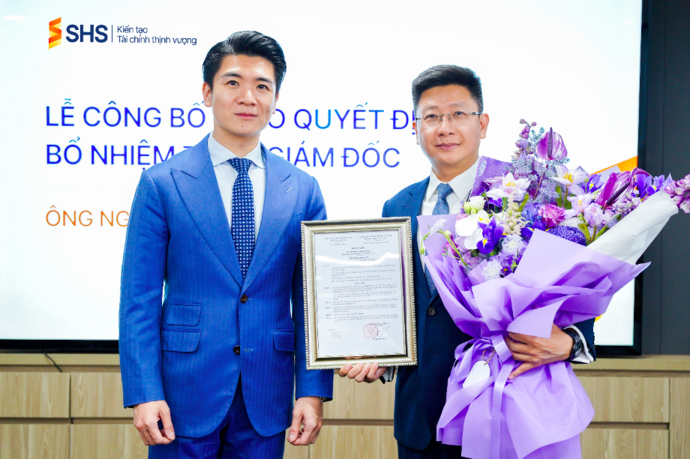 SHS chính thức có tân tổng giám đốc  - Sẵn sàng cho giai đoạn tăng trưởng mới