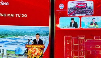 Hải Phòng đồng loạt khởi công 3 khu công nghiệp tổng vốn đầu tư hơn 19.400 tỷ đồng chào mừng Đại hội XIV của Đảng