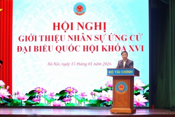 Bộ Tài chính giới thiệu người ứng cử đại biểu Quốc hội khóa XVI