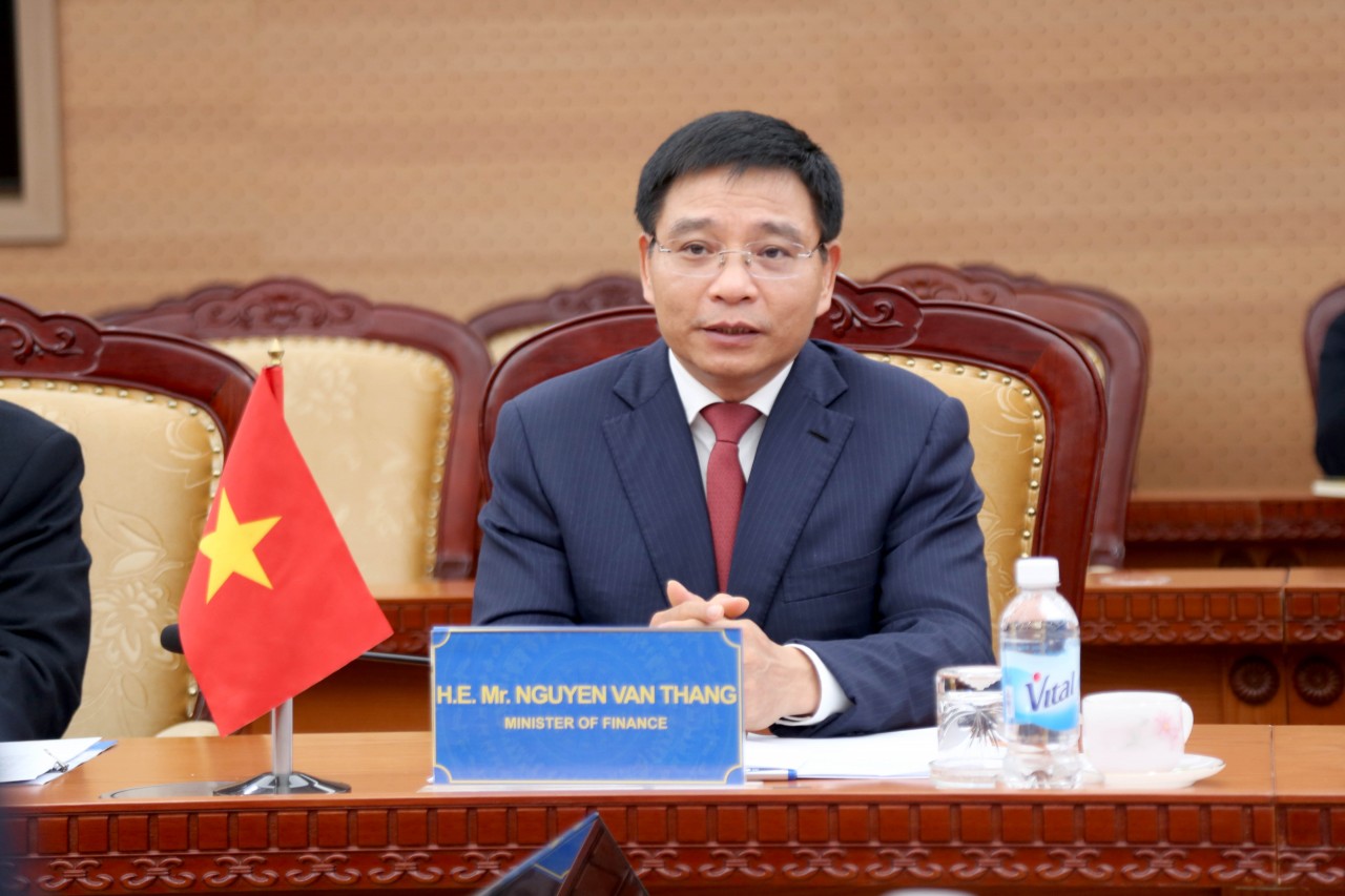 Bộ trưởng Nguyễn Văn Thắng tiếp Đại sứ Hoa Kỳ Marc Knapper đến chào từ biệt