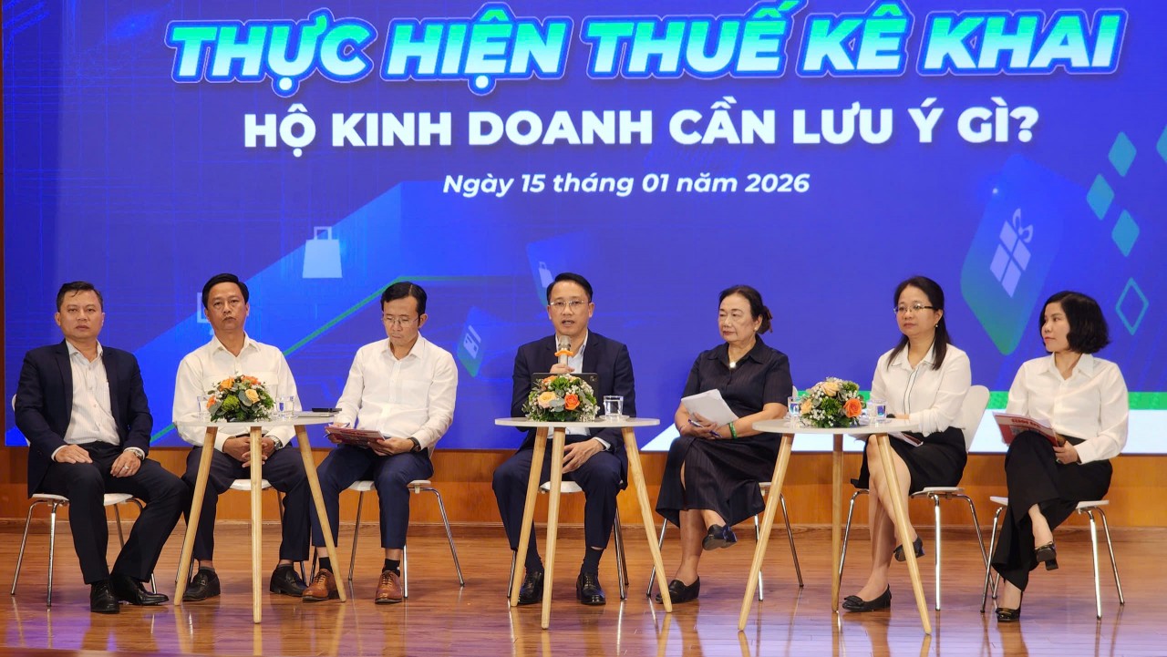 Không “đặt nặng” kiểm tra, xử phạt hộ kinh doanh giai đoạn đầu áp dụng thuế kê khai