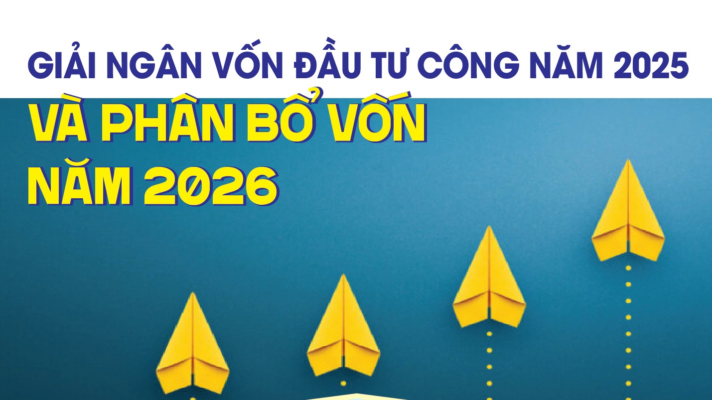 Infographics: Các con số về vốn đầu tư công