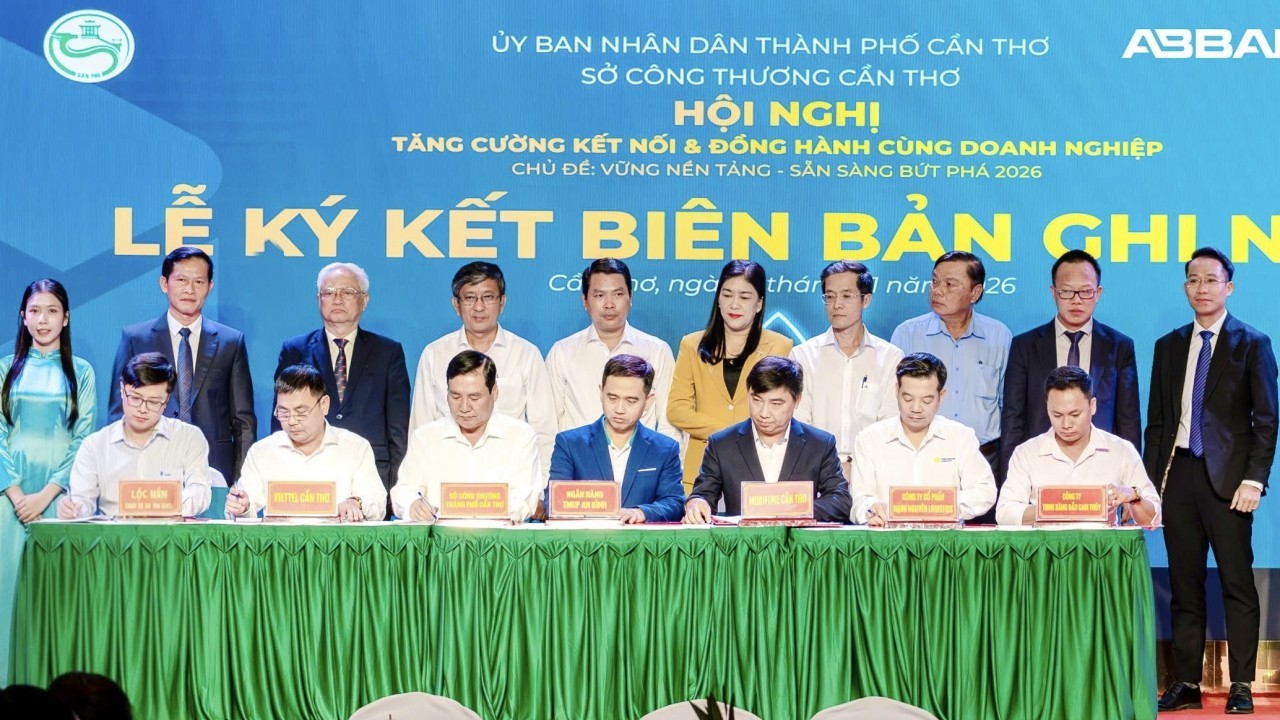 ABBANK - Sở Công thương Cần Thơ: Kết nối, đồng hành cùng doanh nghiệp