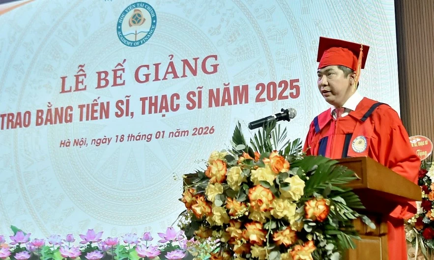Học viện Tài chính trao bằng tốt nghiệp Tiến sĩ, Thạc sĩ năm 2025 Học viện Tài chính trao bằng tốt nghiệp Tiến sĩ, Thạc sĩ năm 2025