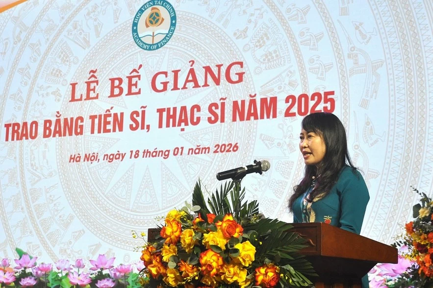 Học viện Tài chính trao bằng tốt nghiệp Tiến sĩ, Thạc sĩ năm 2025 Học viện Tài chính trao bằng tốt nghiệp Tiến sĩ, Thạc sĩ năm 2025