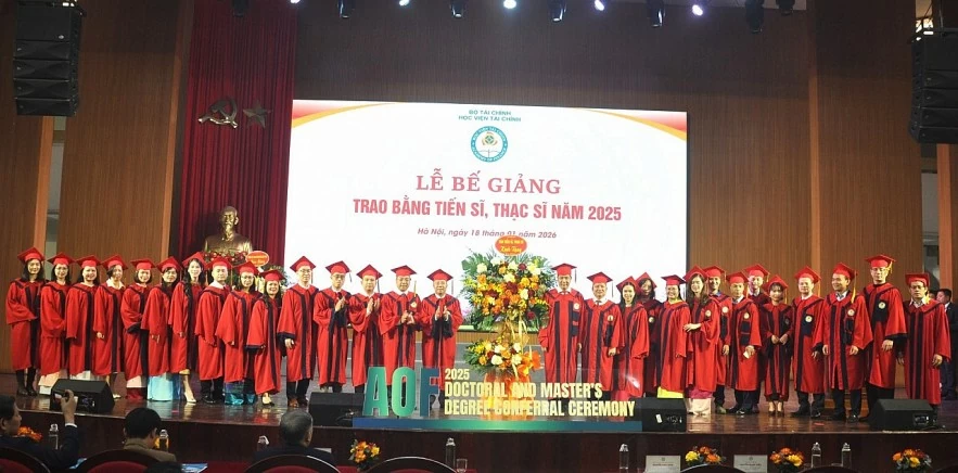 Học viện Tài chính trao bằng tốt nghiệp Tiến sĩ, Thạc sĩ năm 2025 Học viện Tài chính trao bằng tốt nghiệp Tiến sĩ, Thạc sĩ năm 2025