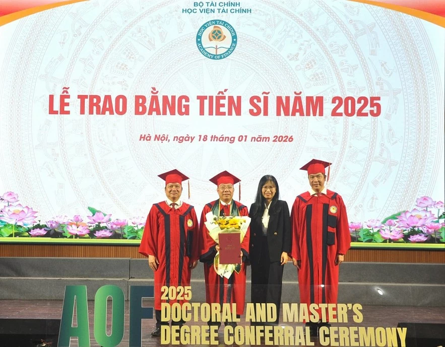 Học viện Tài chính trao bằng tốt nghiệp Tiến sĩ, Thạc sĩ năm 2025 Học viện Tài chính trao bằng tốt nghiệp Tiến sĩ, Thạc sĩ năm 2025