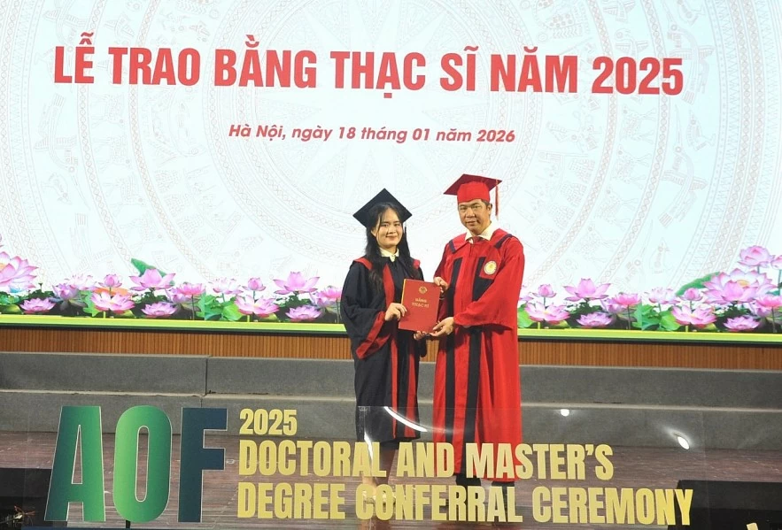 Học viện Tài chính trao bằng tốt nghiệp Tiến sĩ, Thạc sĩ năm 2025 Học viện Tài chính trao bằng tốt nghiệp Tiến sĩ, Thạc sĩ năm 2025
