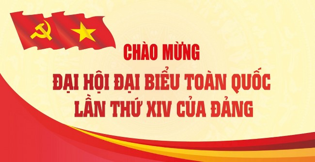 chao mung dai hoi dai bieu toan quoc lan thu xiv cua dang