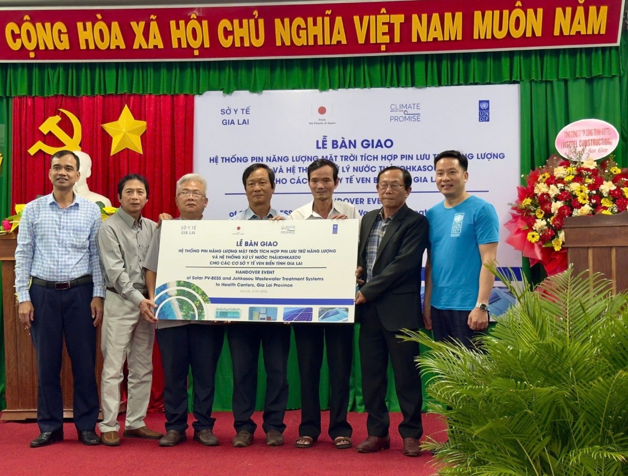 Hỗ trợ hạ tầng y tế và nhà ở tăng khả năng chống chịu biến đổi khí hậu tại Gia Lai