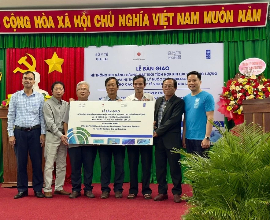 Hỗ trợ hạ tầng y tế và nhà ở tăng khả năng chống chịu biến đổi khí hậu tại Gia Lai