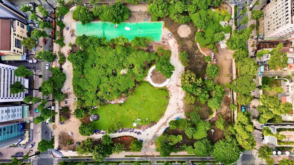 Phát Đạt hoàn tất công trình cảnh quan Nhà thi đấu Phan Đình Phùng sớm hơn dự kiến 2 tuần Phát Đạt hoàn tất công trình cảnh quan Nhà thi đấu Phan Đình Phùng sớm hơn dự kiến 2 tuần