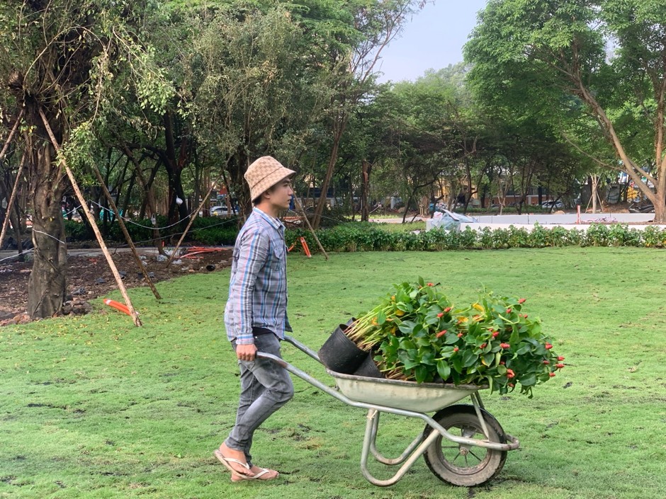 Phát Đạt hoàn tất công trình cảnh quan Nhà thi đấu Phan Đình Phùng sớm hơn dự kiến 2 tuần Phát Đạt hoàn tất công trình cảnh quan Nhà thi đấu Phan Đình Phùng sớm hơn dự kiến 2 tuần