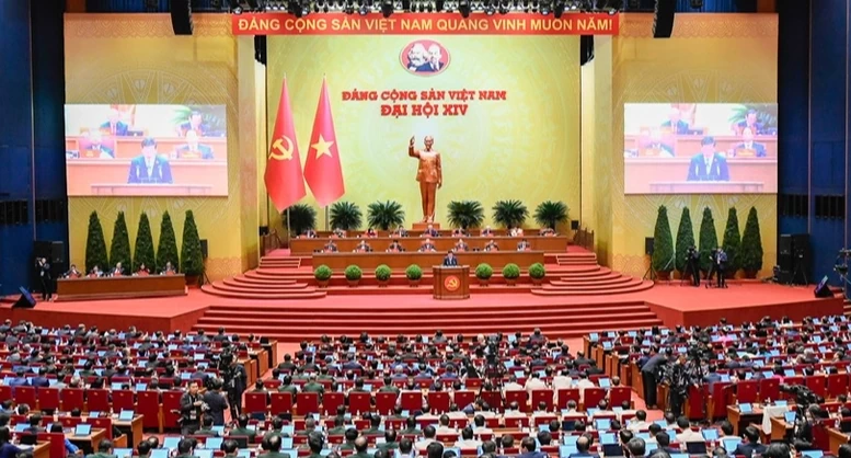 TRỰC TIẾP: Phiên bế mạc Đại hội đại biểu toàn quốc lần thứ XIV của Đảng- Ảnh 1. TRỰC TIẾP: Phiên bế mạc Đại hội đại biểu toàn quốc lần thứ XIV của Đảng- Ảnh 1.