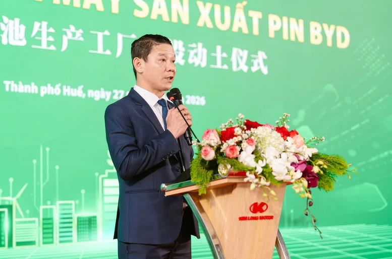 Động thổ xây dựng nhà máy sản xuất pin ô tô điện trị giá 130 triệu USD tại TP Huế- Ảnh 4. Động thổ xây dựng nhà máy sản xuất pin ô tô điện trị giá 130 triệu USD tại TP Huế- Ảnh 4.