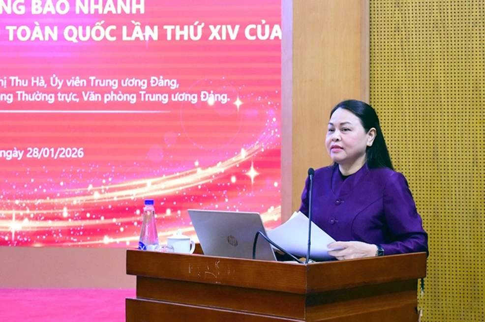 Gần 260.000 đại biểu tham dự Hội nghị báo cáo viên Trung ương toàn quốc tháng 1/2026 Gần 260.000 đại biểu tham dự Hội nghị báo cáo viên Trung ương toàn quốc tháng 1/2026