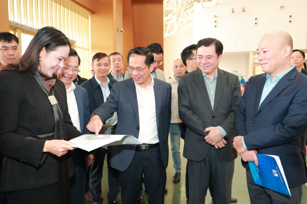 Phó Thủ tướng Bùi Thanh Sơn kiểm tra tiến độ Hội chợ Mùa Xuân 2026