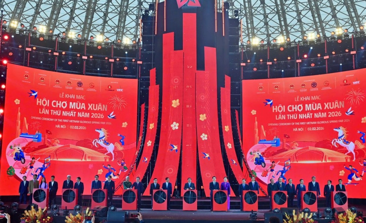 Hội chợ Mùa Xuân lần thứ nhất năm 2026 - “Bước chạy đà” hứa hẹn làm bùng nổ thị trường tiêu dùng trong nước
