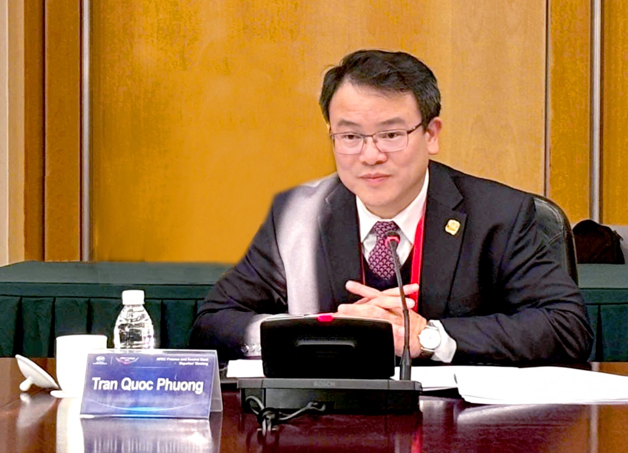 Thứ trưởng Trần Quốc Phương hội đàm với Thứ trưởng Bộ Tài chính Trung Quốc Liao Min