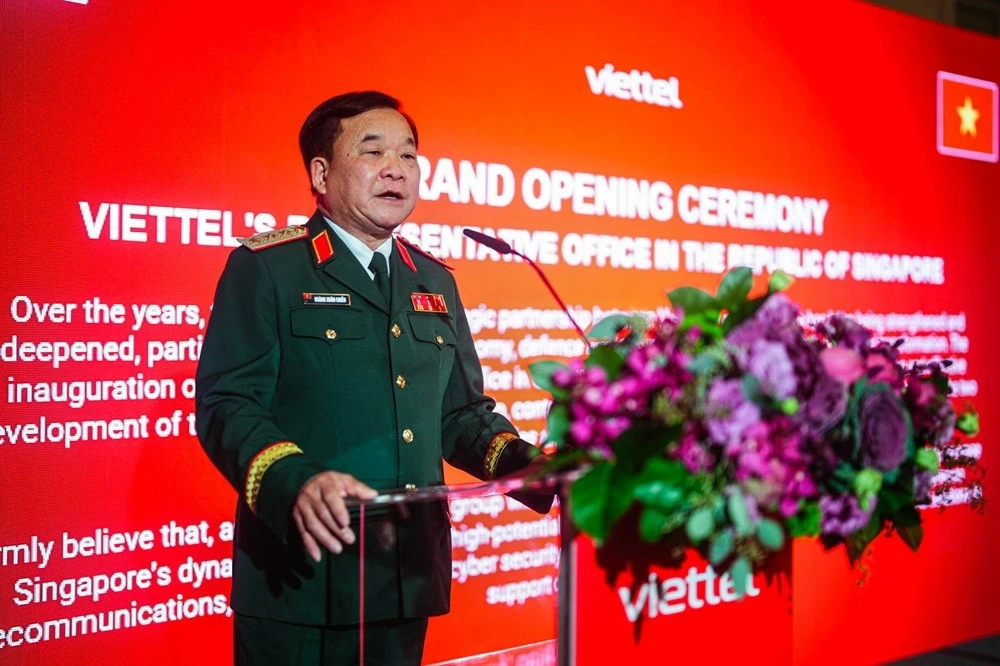 Viettel khai trương văn phòng đại diện tại Singapore Viettel khai trương văn phòng đại diện tại Singapore