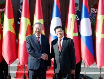 Tổng Bí thư Tô Lâm hội đàm với Tổng Bí thư, Chủ tịch nước Lào Thongloun Sisoulith