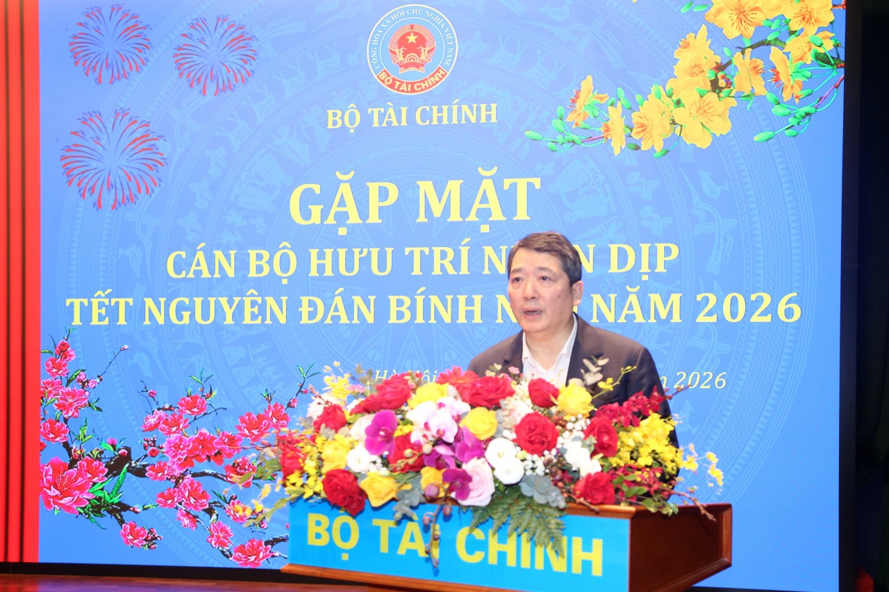 Bộ Tài chính gặp mặt, tri ân cán bộ hưu trí nhân dịp Xuân Bính Ngọ 2026