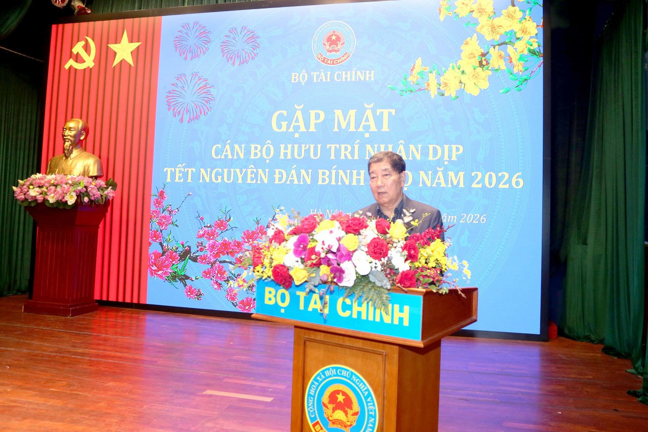 Bộ Tài chính gặp mặt, tri ân cán bộ hưu trí nhân dịp Xuân Bính Ngọ 2026