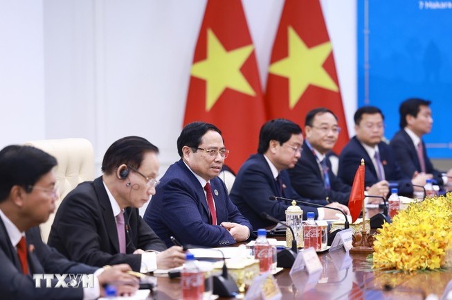 Việt Nam - Campuchia đẩy mạnh hợp tác kinh tế và an ninh biên giới