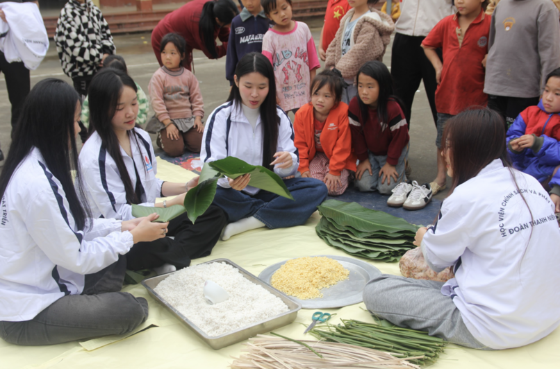 Tuổi trẻ ngành Tài chính mang mùa xuân yêu thương đến vùng khó khăn Thái Nguyên
