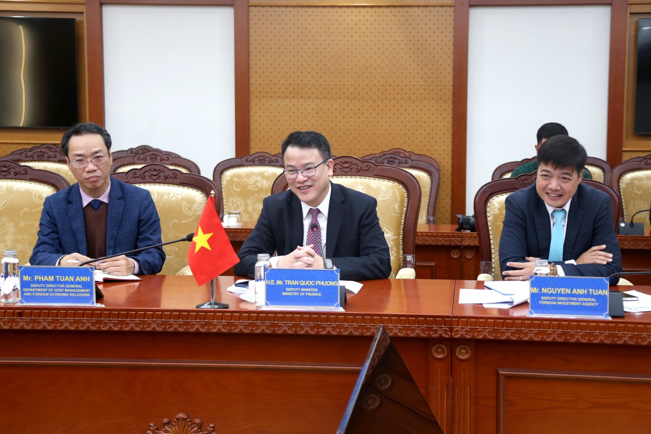 Thứ trưởng Trần Quốc Phương tiếp Đại sứ Thái Lan tại Việt Nam