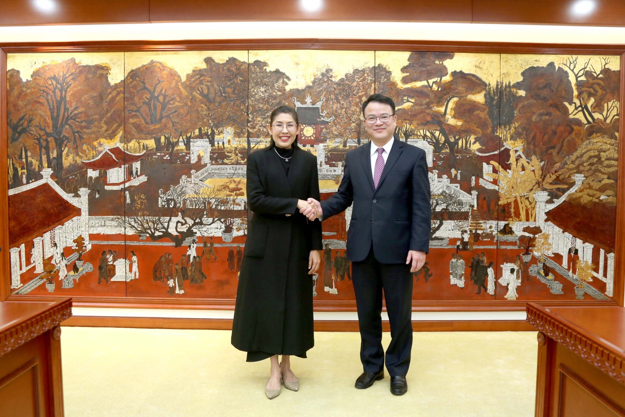 Thứ trưởng Trần Quốc Phương tiếp Đại sứ Thái Lan tại Việt Nam