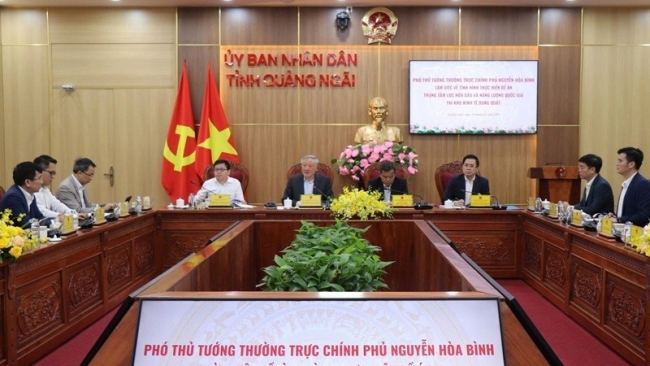 Trung tâm lọc hóa dầu và năng lượng quốc gia là cơ hội lớn để Quảng Ngãi bứt phá